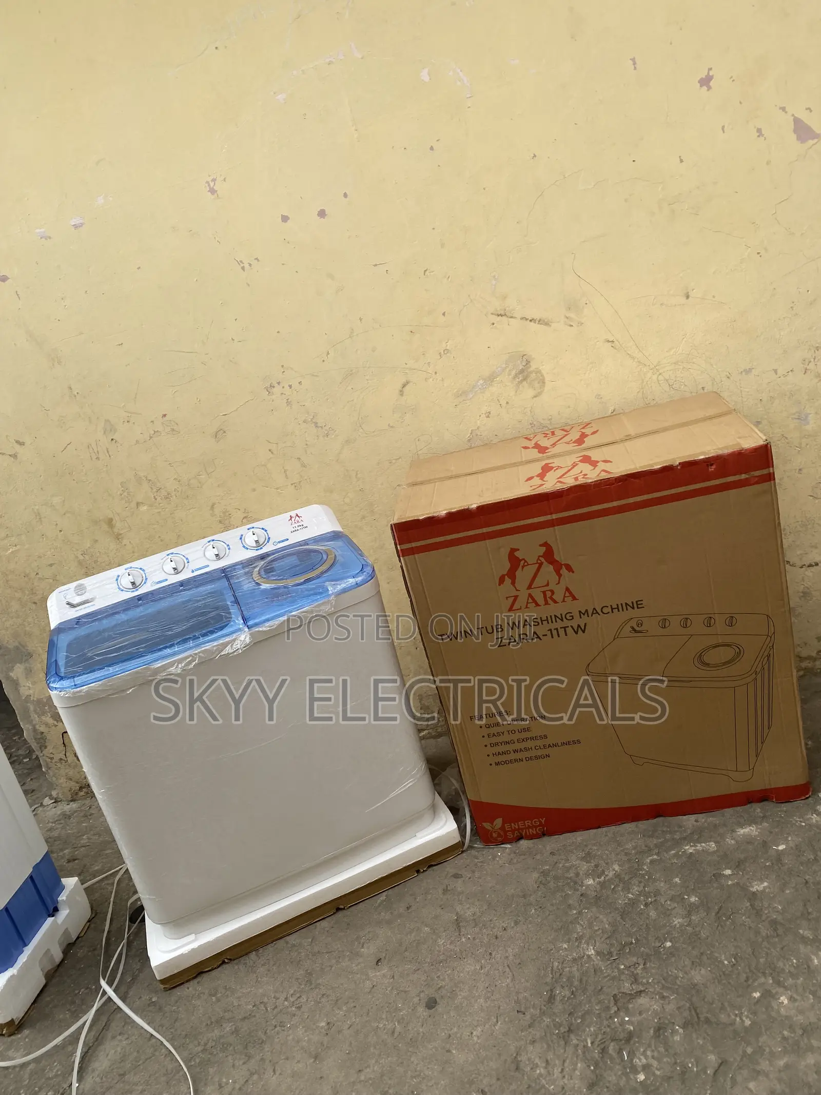 Available in Stock Zara 11kg TwinTub WashingMachine