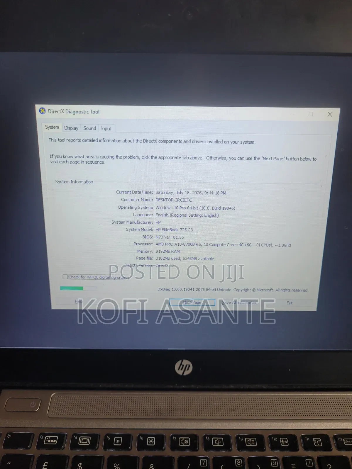 Laptop HP EliteBook 725 G4 8GB AMD A10 HDD 128GB