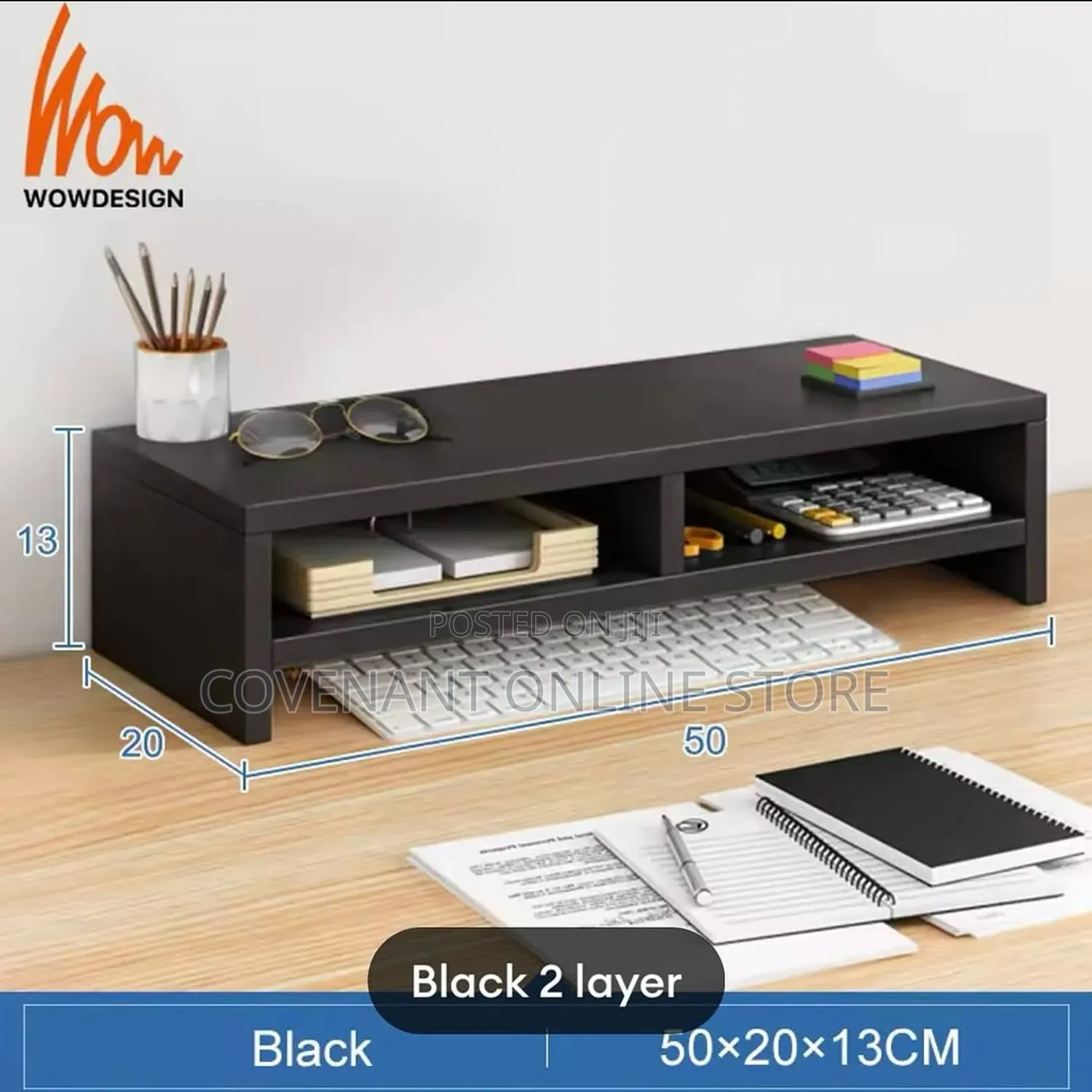 2 Layer Monitor Stand