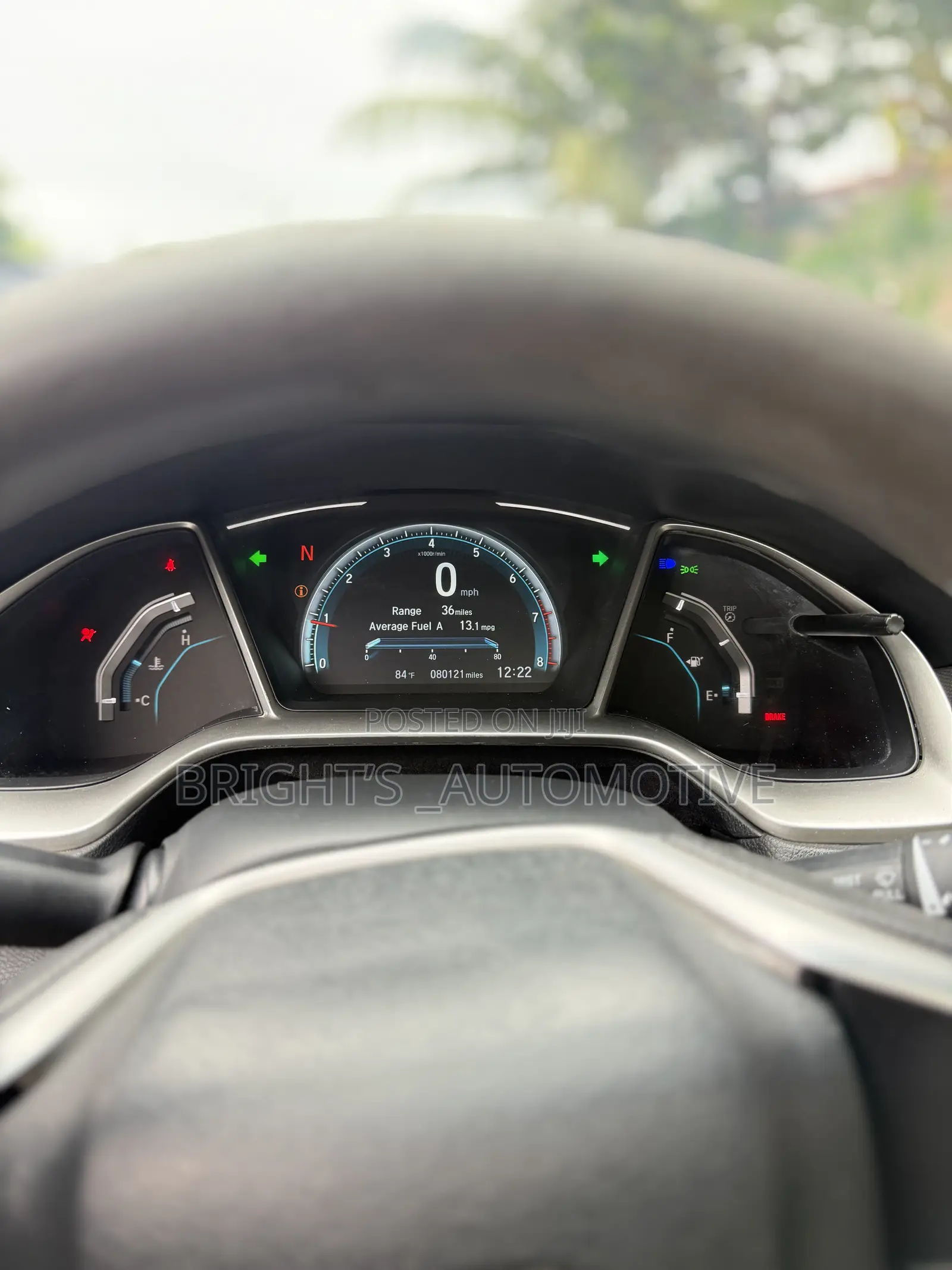 Honda Civic EX Sedan 2018 White