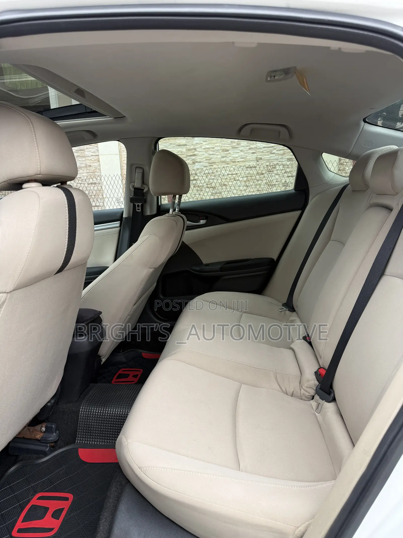 Honda Civic EX Sedan 2018 White