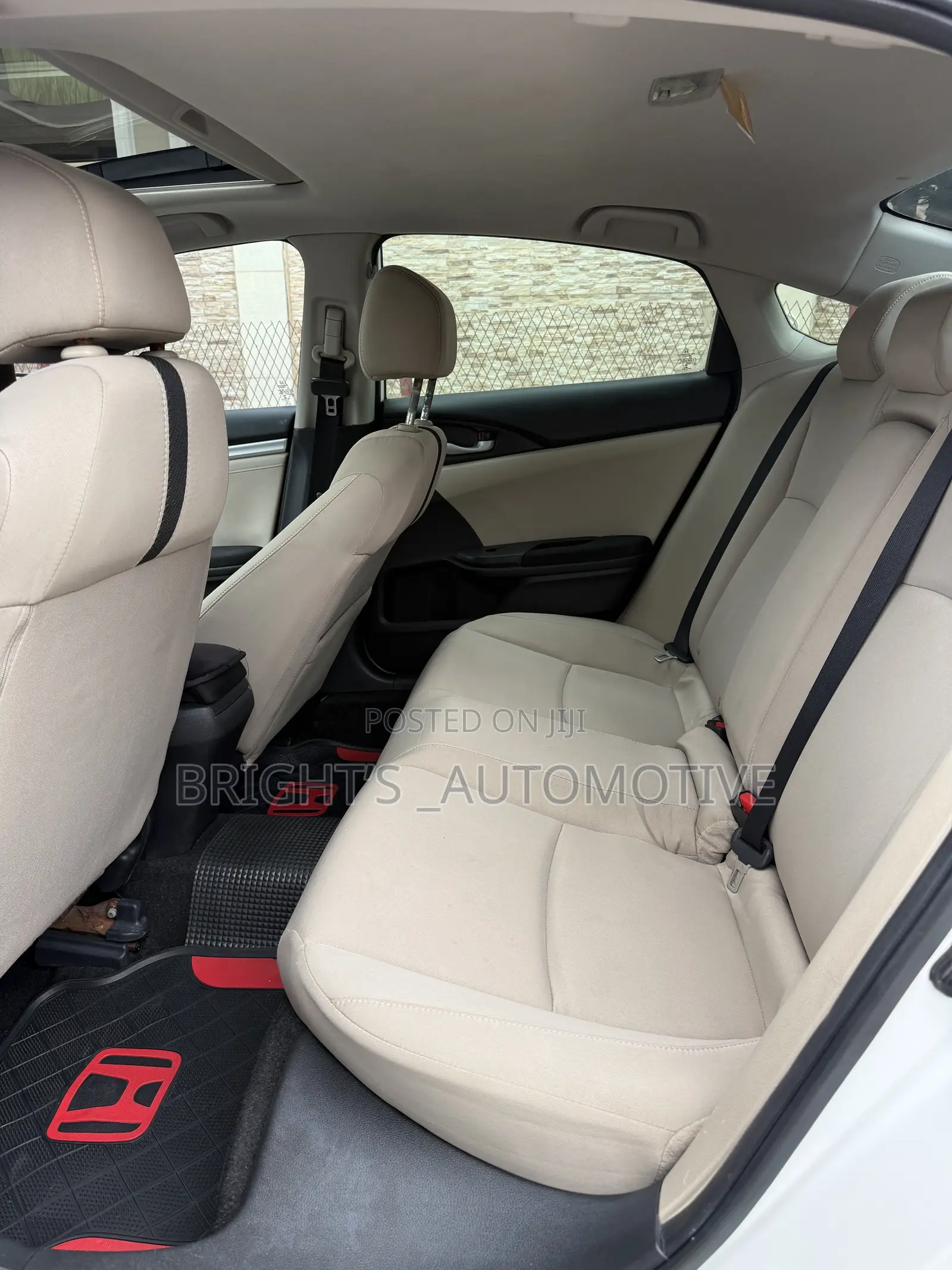 Honda Civic EX Sedan 2018 White