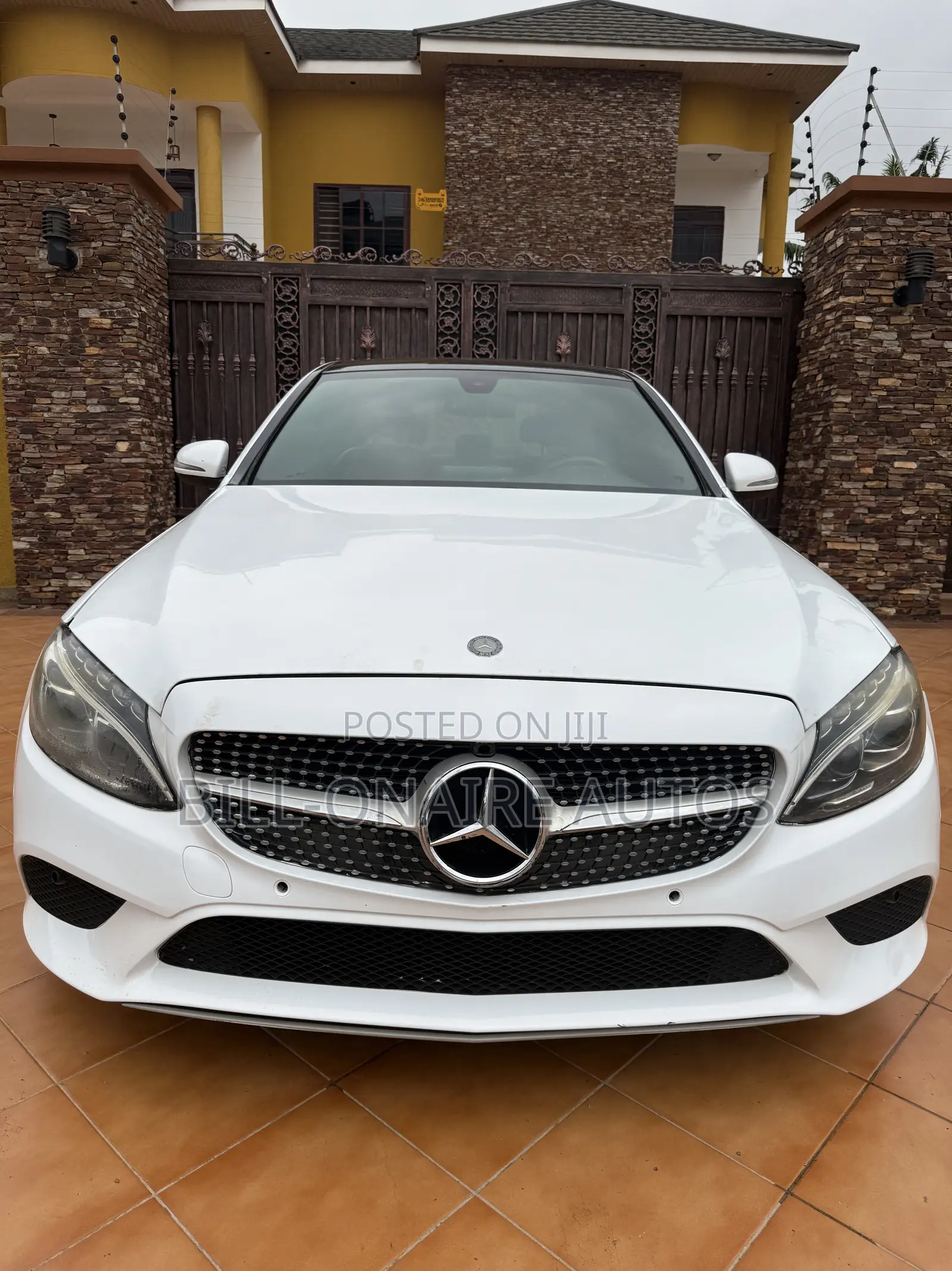 Mercedes-Benz C300 Luxury 4Matic Sedan AWD (2.0L 4cyl 7A) 2016 White