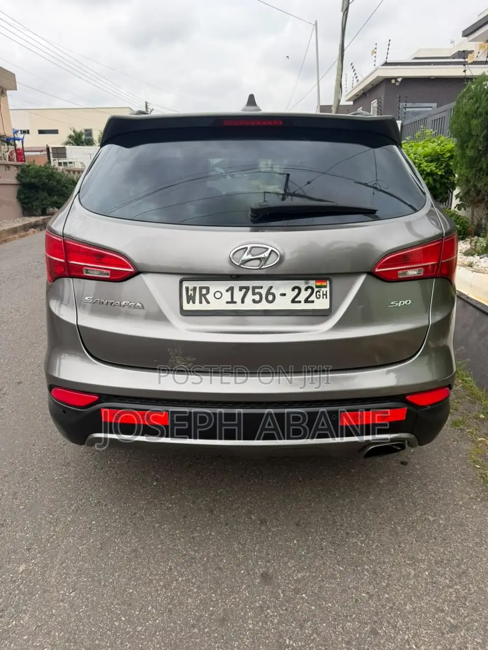 Hyundai Santa Fe Limited 4dr SUV (3.3L 6cyl 6A) 2014 Gray