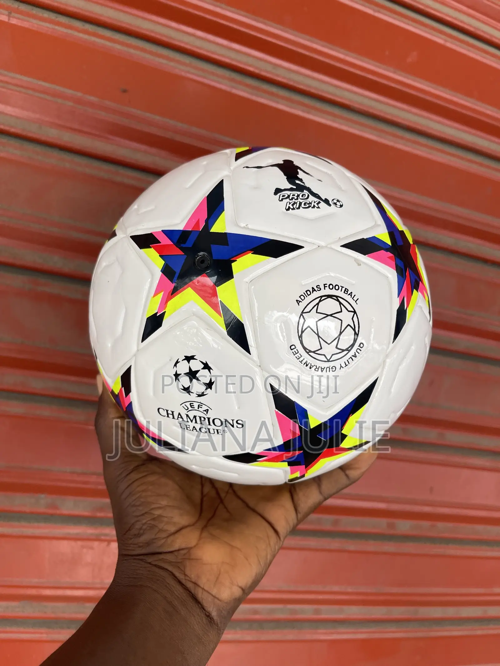 Original Adidas Football Suitable for All Grounds Available