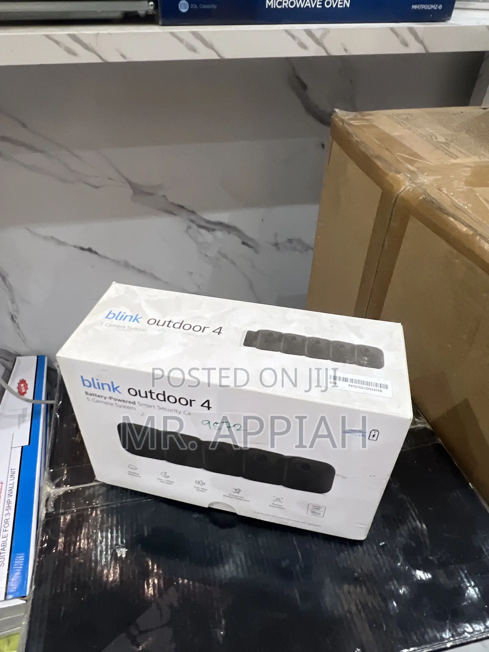 Unique Blink Outdoor 4 Smart Security Camera(2026 Model) Black