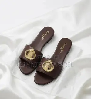 Christian Dior High Grade Ladies Flat Slippers