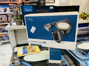 Ultra Modern Sleek Floodlight Cam Pro Featuring Retinal 
