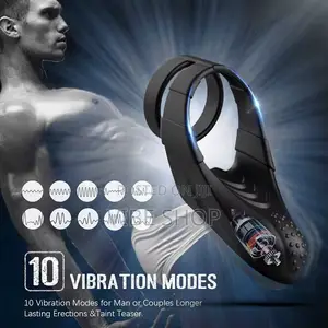Vibrating Cock Ring – Dual Purpose Longer Erections + Partner Vibrator