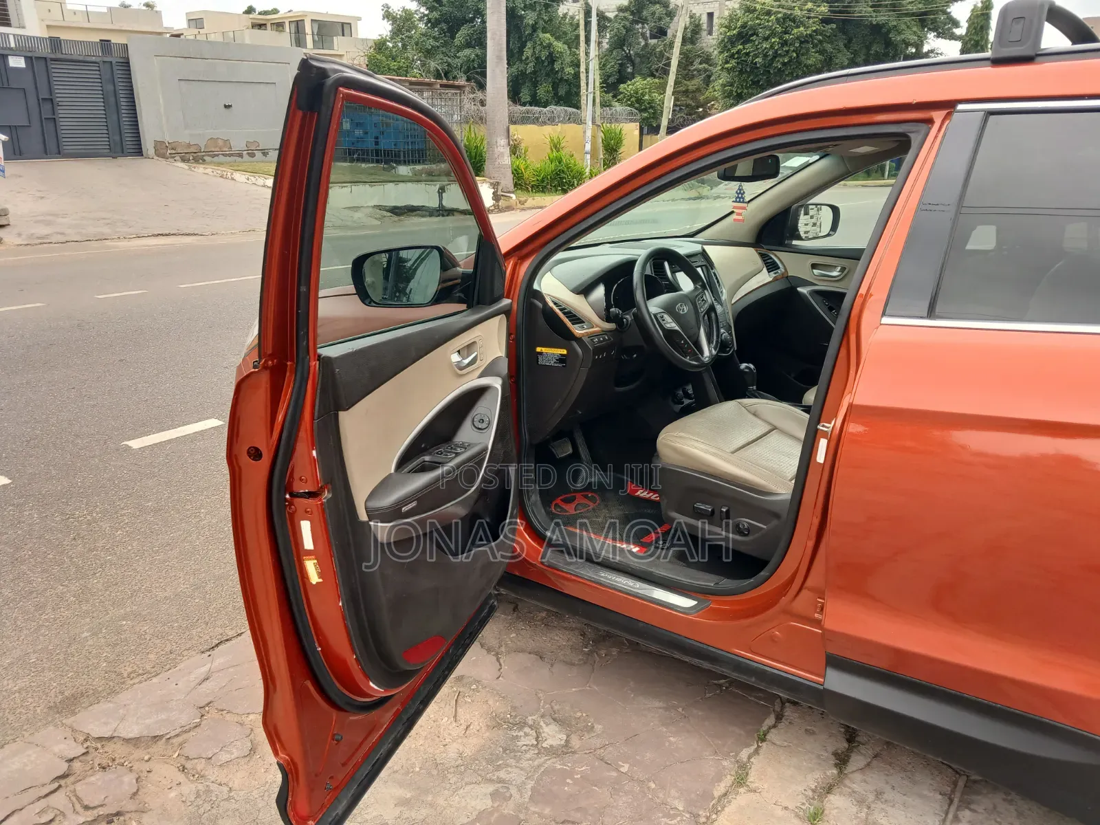 Hyundai Santa Fe 2015 Orange