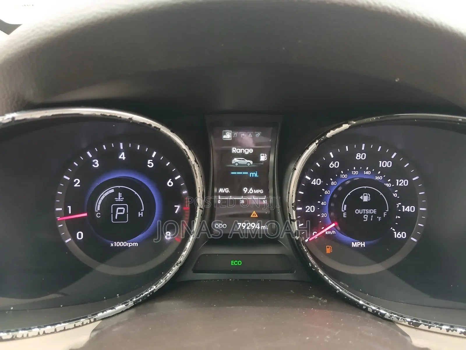 Hyundai Santa Fe 2015 Orange