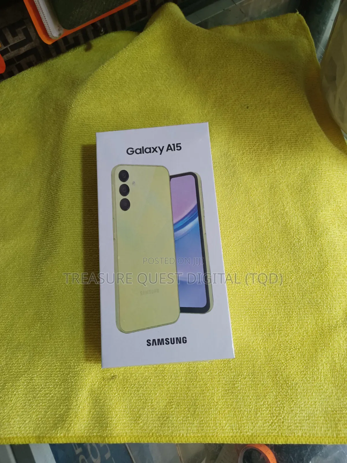 New Samsung Galaxy A15 128 GB Yellow