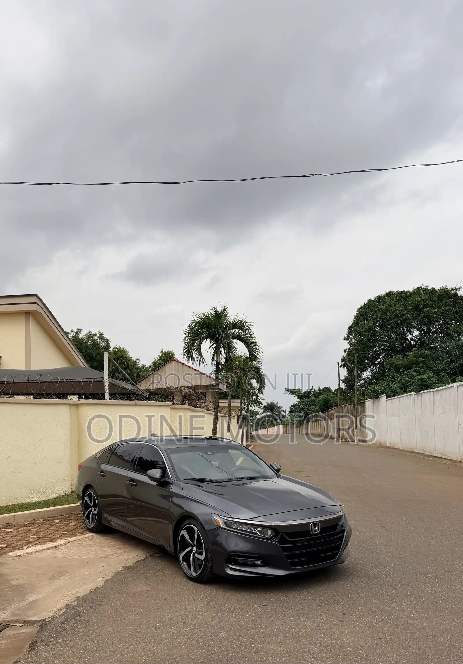 Honda Accord Sport (2.0L 4cyl Turbo 10A) 2019 Gray