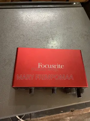 Focusrite Scarlett 4i4 and M Audio BX5a