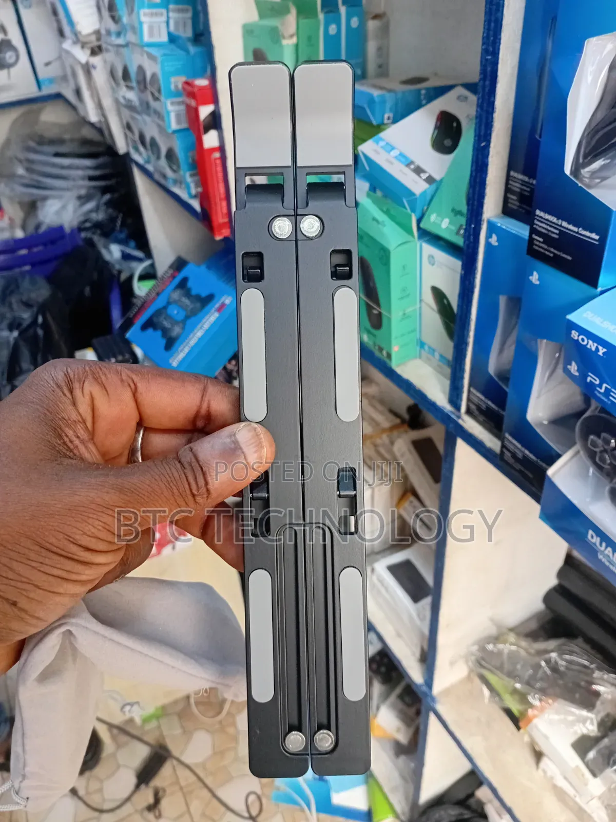 Laptop Stand Metal Black  13" 14" 15" 16" 17"