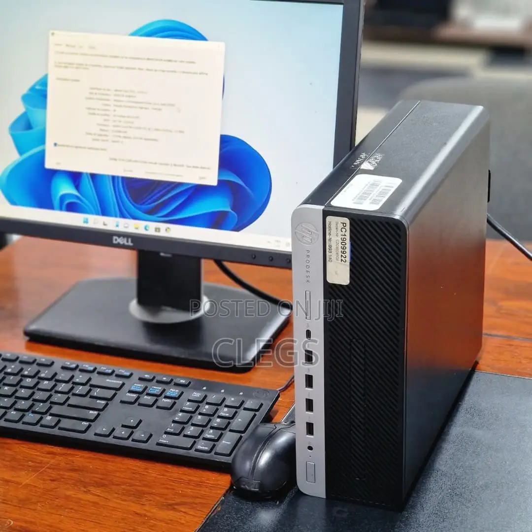Desktop Computer HP EliteDesk 800 G3 8GB Intel Core i5 HDD 500GB
