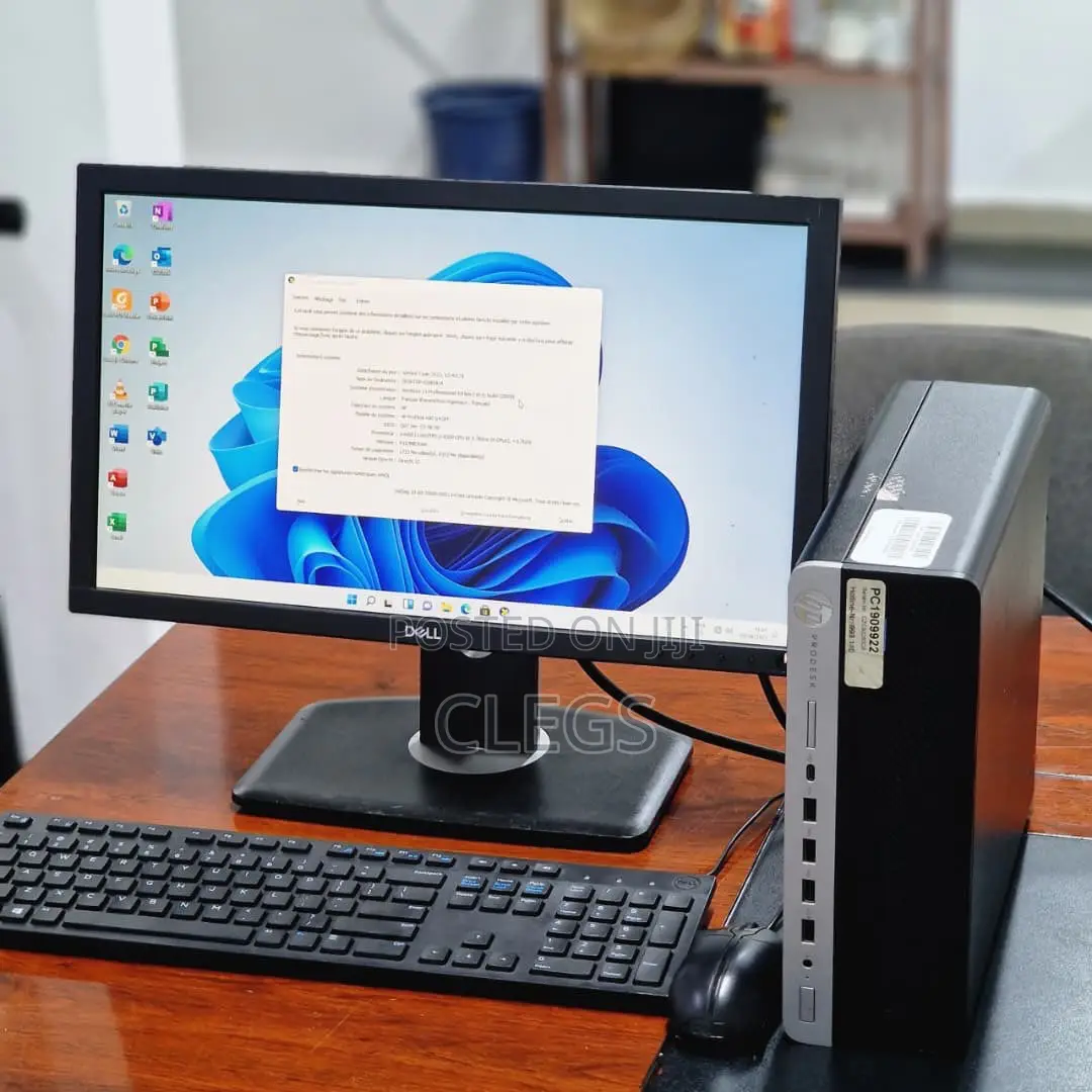 Desktop Computer HP EliteDesk 800 G3 8GB Intel Core i5 HDD 500GB