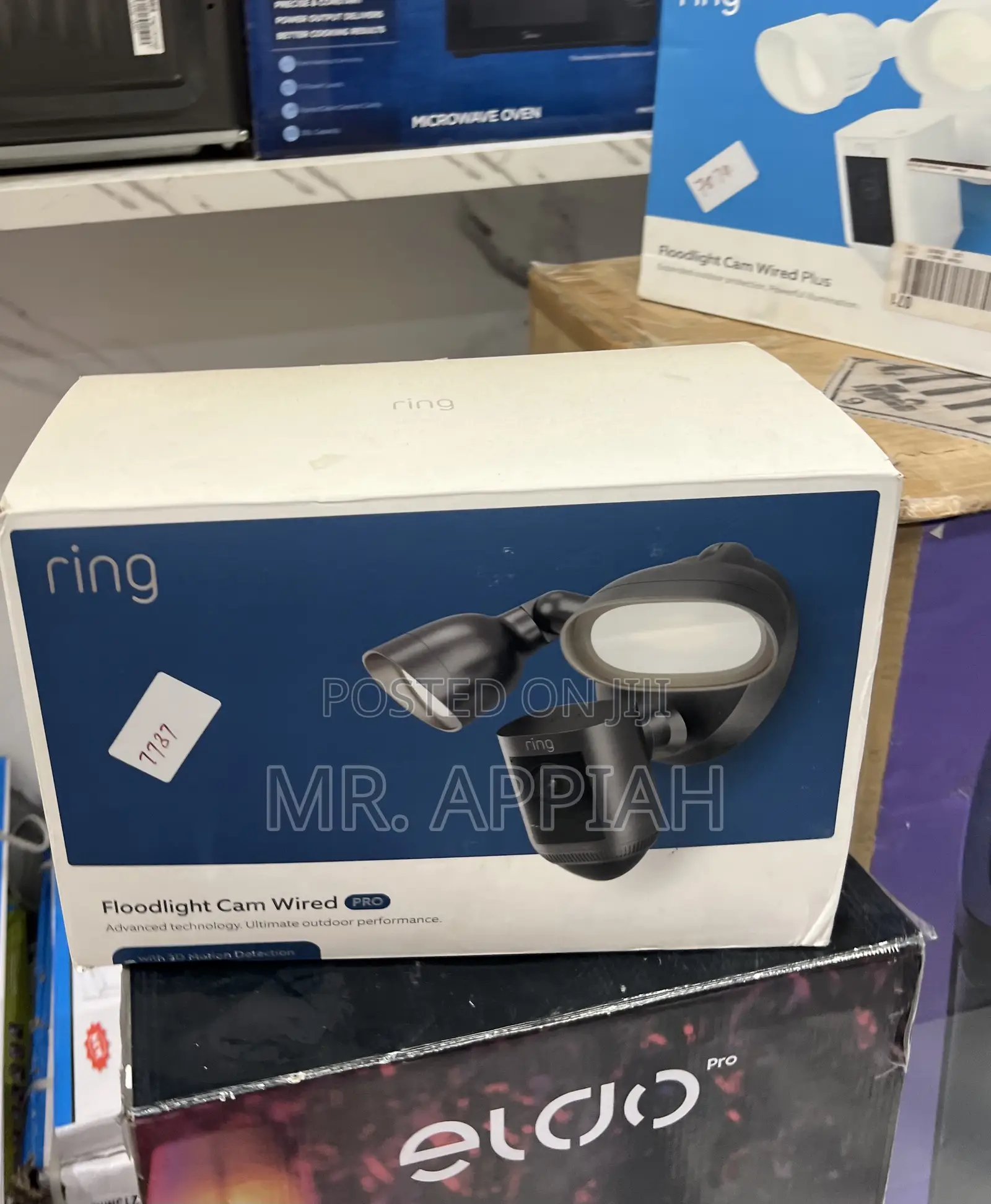 Extremely Durable Ring Outdoor Flood Light Wired Pro 