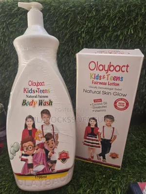 Olaybact Kids Teens Fairness Set. (Lotion Shower.)