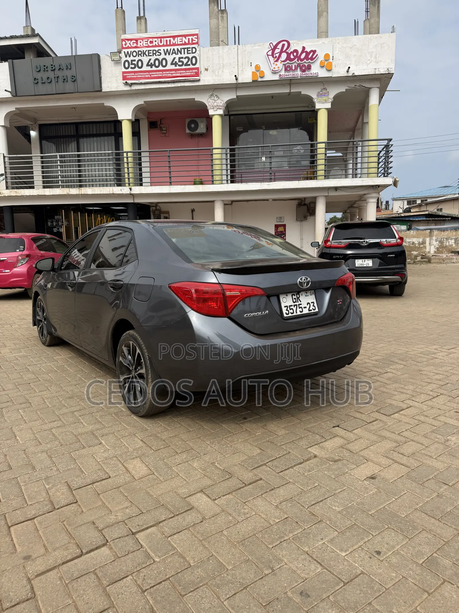 Toyota Corolla SE (1.8L 4cyl 2A) 2018 Gray