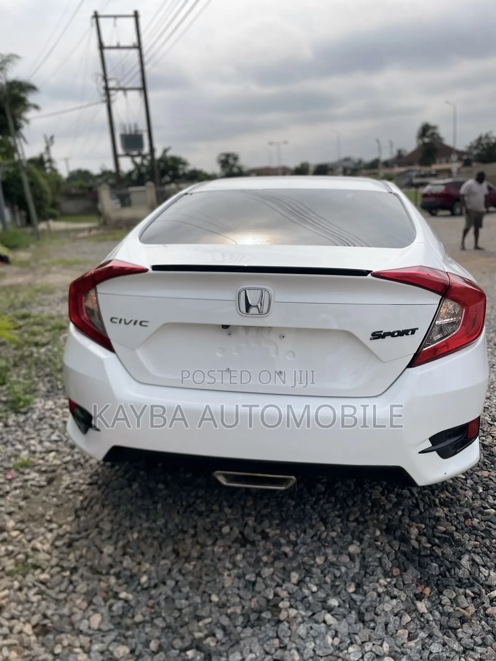 Honda Civic Sport Sedan 2020 White