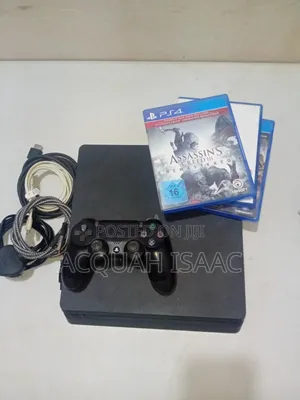 Ps4 Slim 1tb With All Accessories and Games NBA 2K26 and Others