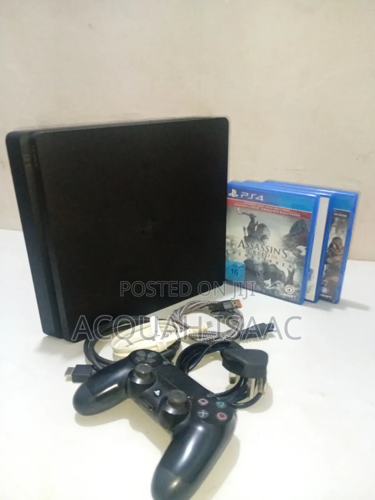 Ps4 Slim 1tb With All Accessories and Games NBA 2K26 and Others