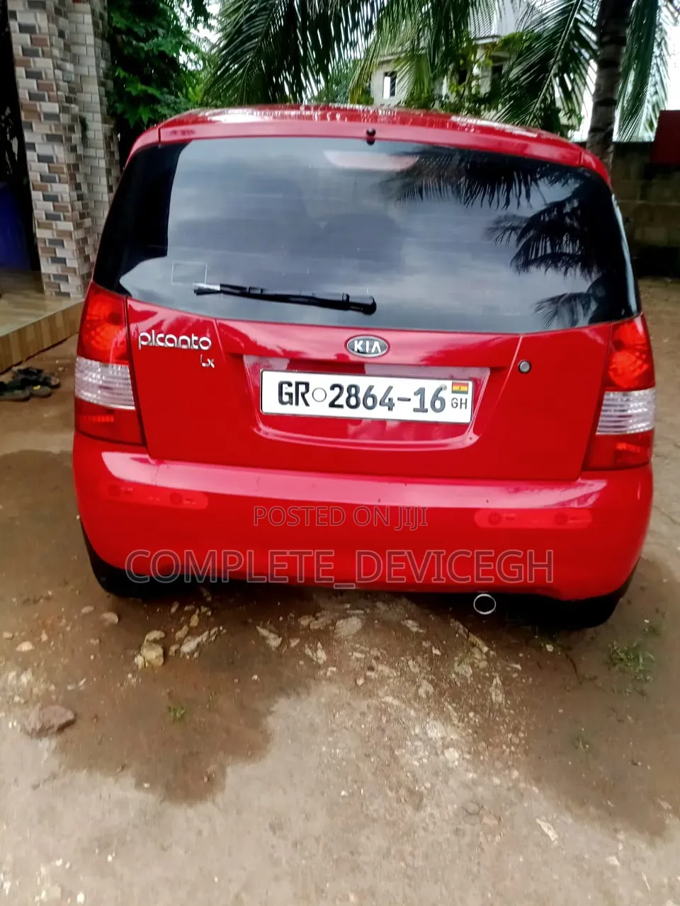 Kia Picanto 2007 Red