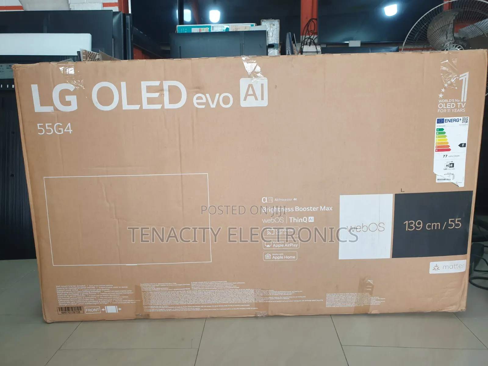 Oled G4 LG Uhd HDR Smart Satellite TV