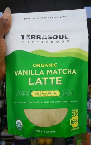 Organic Vanilla Matcha Tea, 225g
