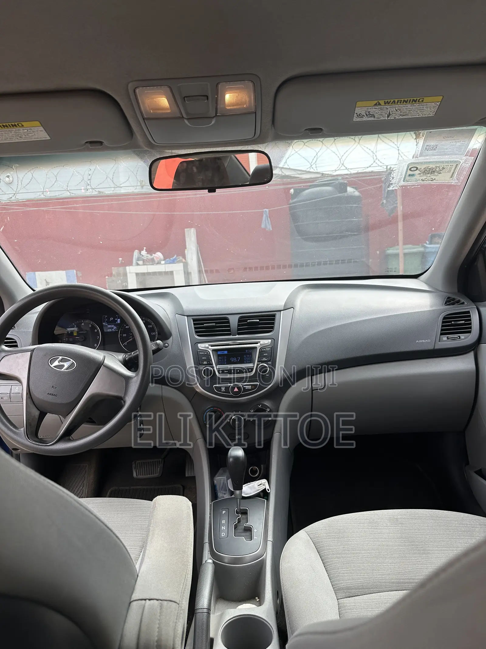 Hyundai Accent GLS 4dr Sedan (1.6L 4cyl 6A) 2015 Blue
