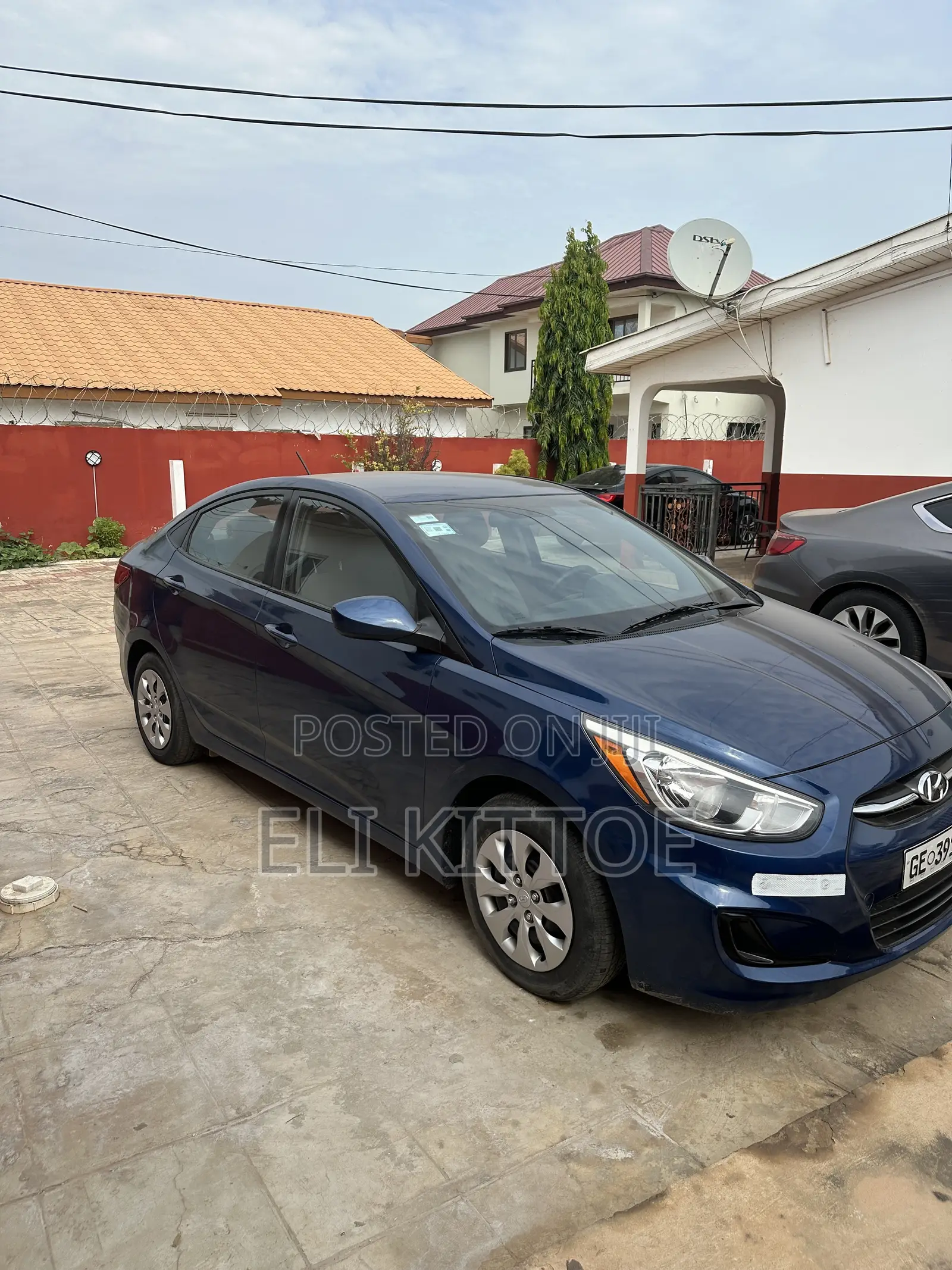 Hyundai Accent GLS 4dr Sedan (1.6L 4cyl 6A) 2015 Blue