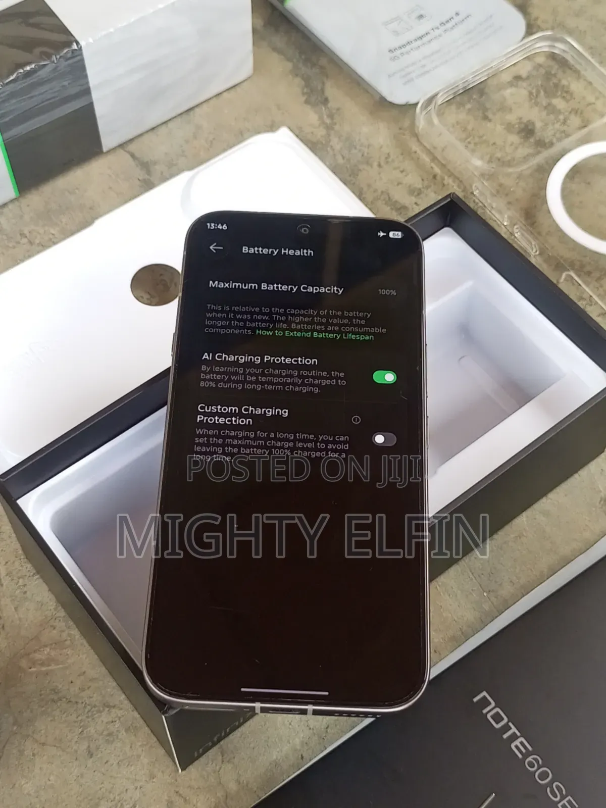 Infinix Note 60 Pro 256 GB Gray