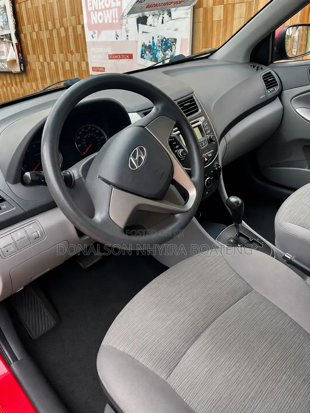 Hyundai Accent 2017 Red