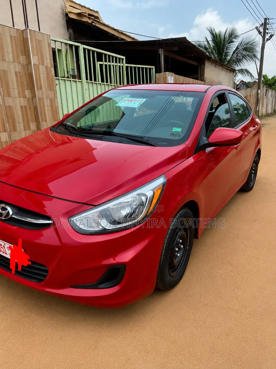 Hyundai Accent 2017 Red