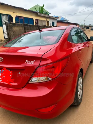 Hyundai Accent 2017 Red