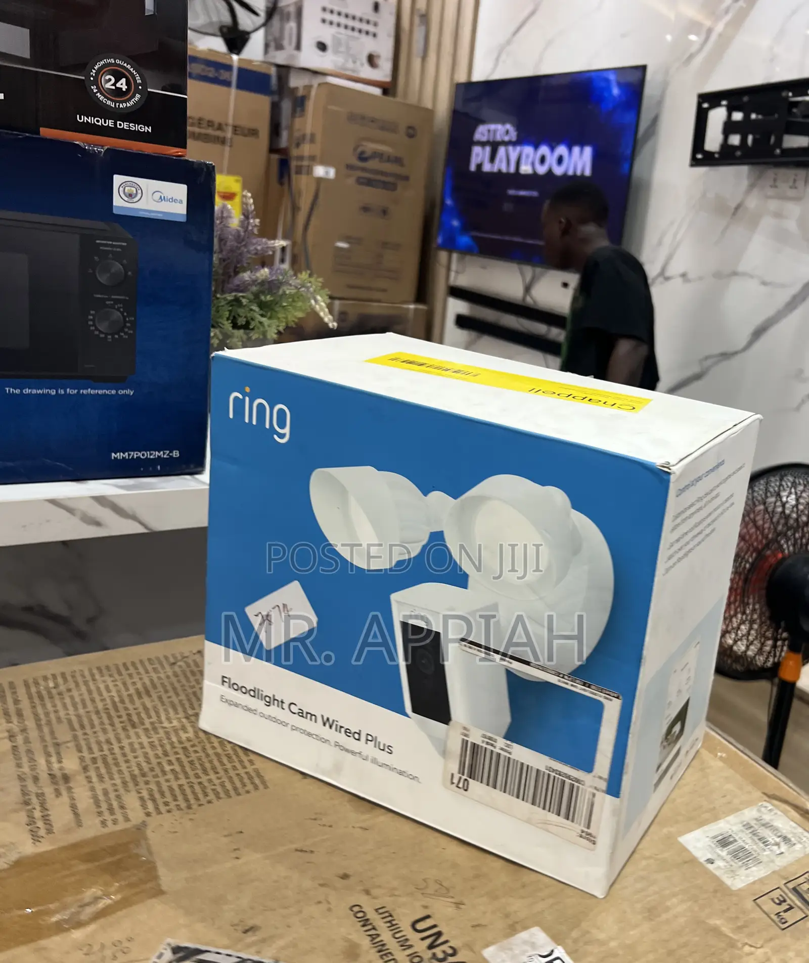 Check Out Classic Ring Floodlight Cam Wired Plus(White)