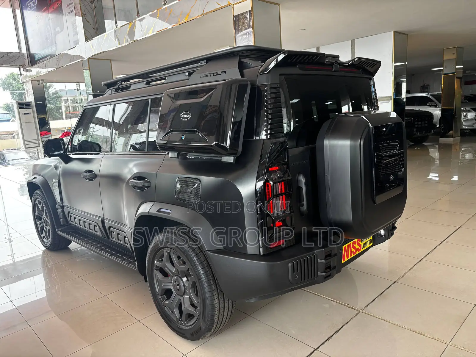 New Jetour T2 2.0 Petrol AWD 2025 Matt Black