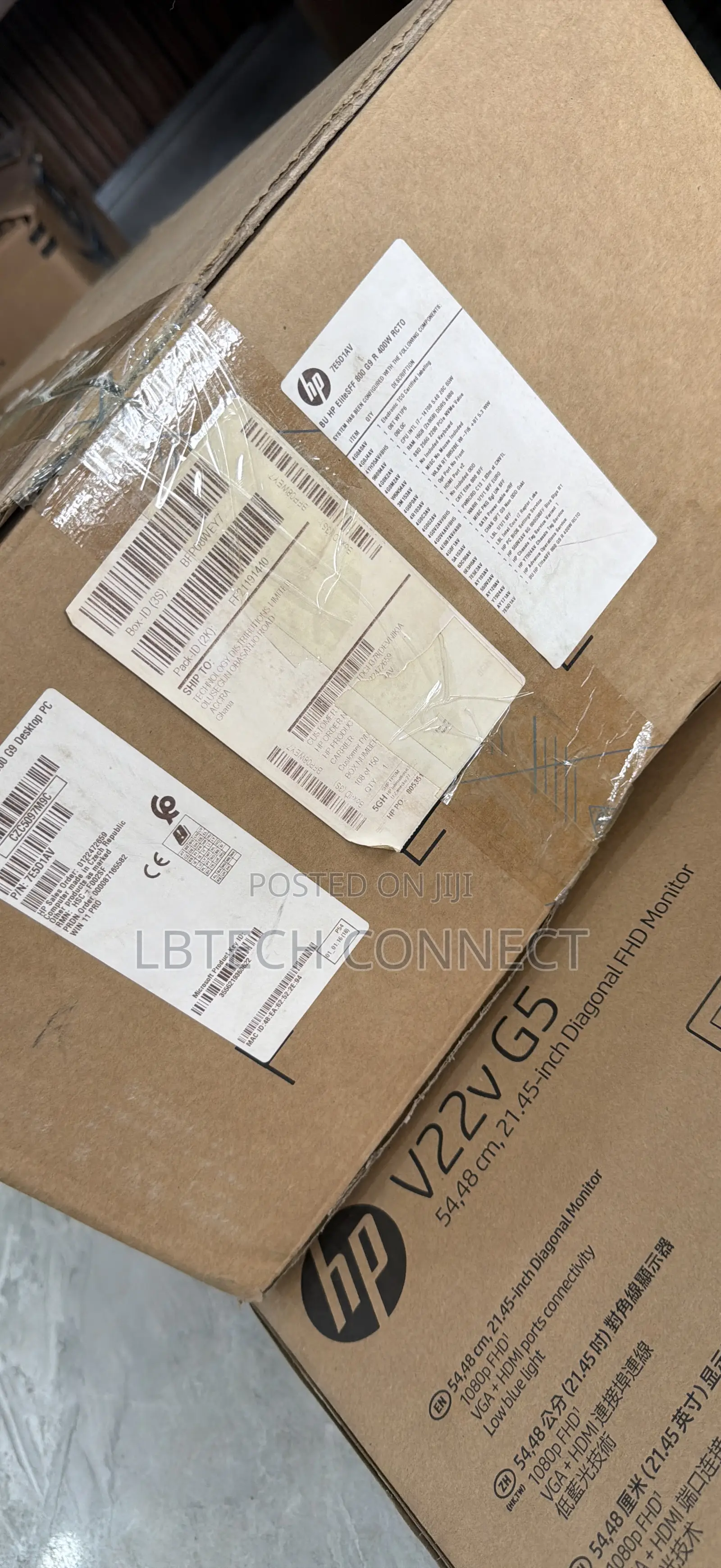 New HP EliteDesk 800 G6 SFF 16GB Intel Core i7 SSD 512GB
