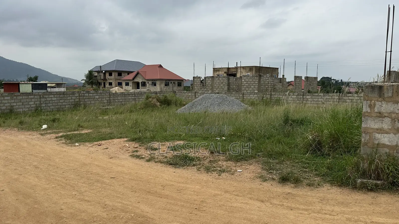 Adjen Kotoku Famark Estate 70 by 100 Plot.