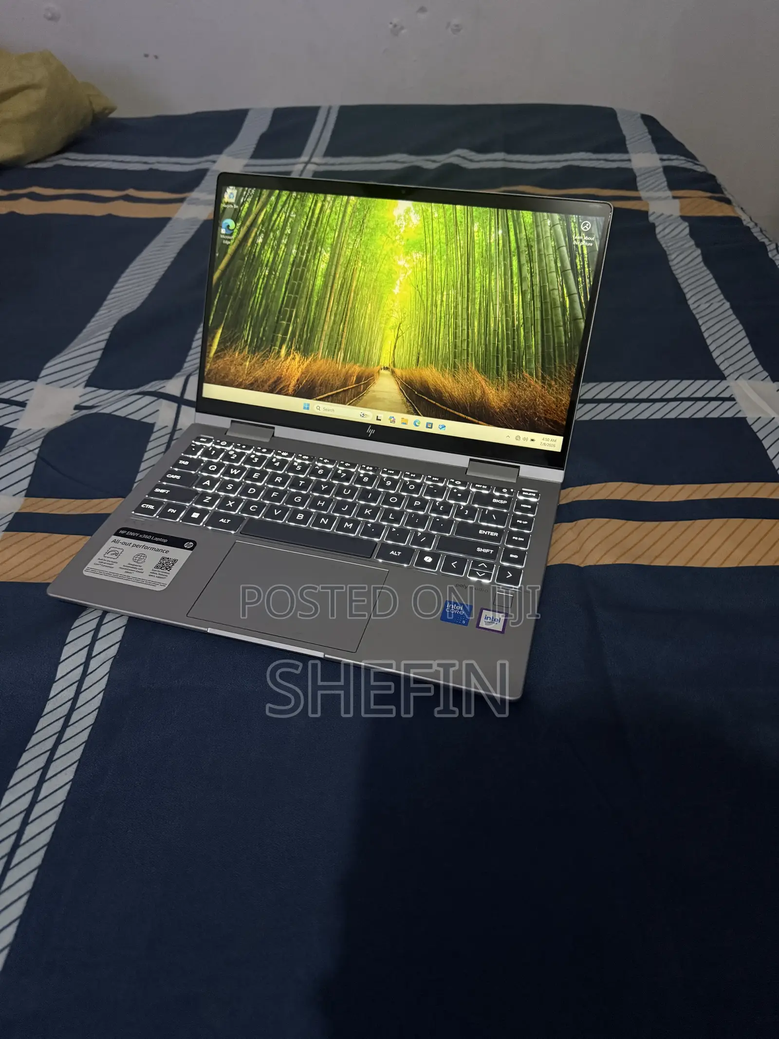 Laptop HP Envy 14 8GB Intel Core 5 SSD 512GB