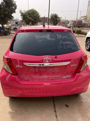 Toyota Vitz 1.3 AWD 3dr 2012 Pink
