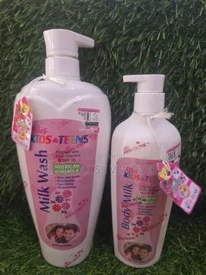 Lilies Kids Teens Body Milk Lotion Wash. I