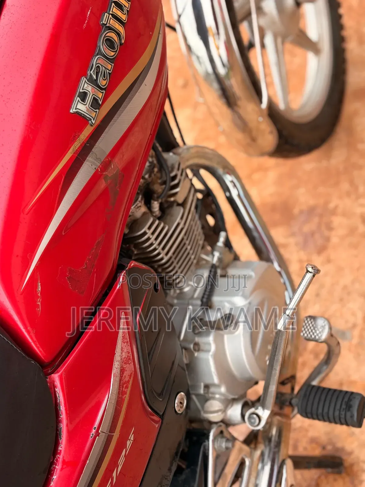 Haojue EG125/EG125OLD 2021 Red