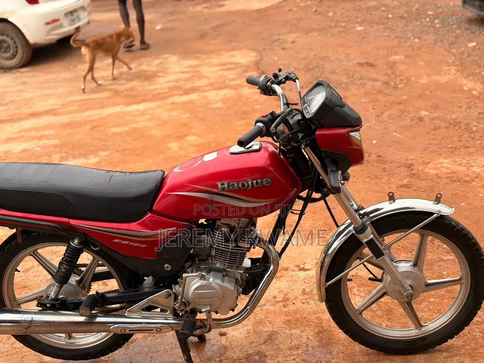 Haojue EG125/EG125OLD 2021 Red