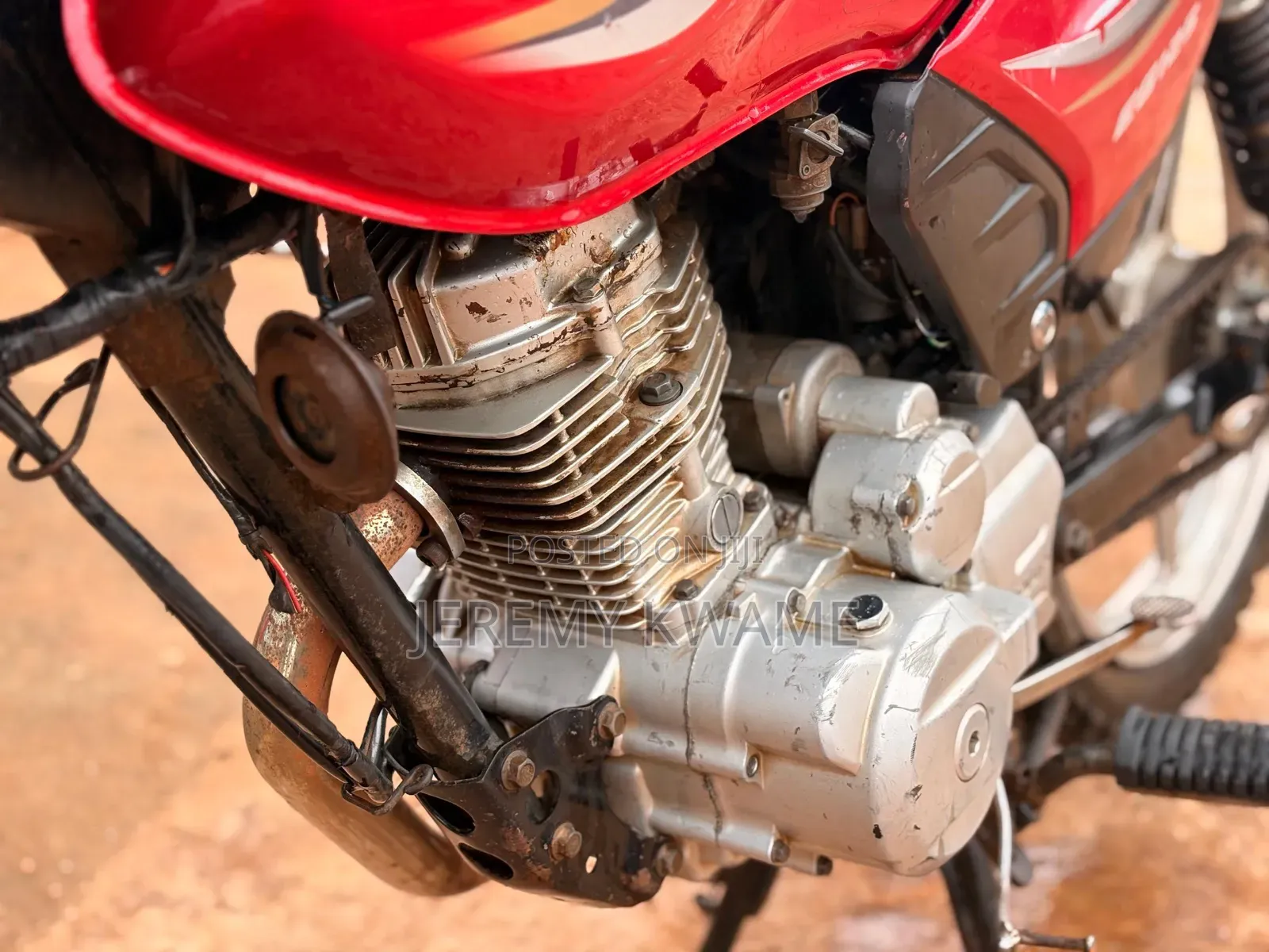 Haojue EG125/EG125OLD 2021 Red