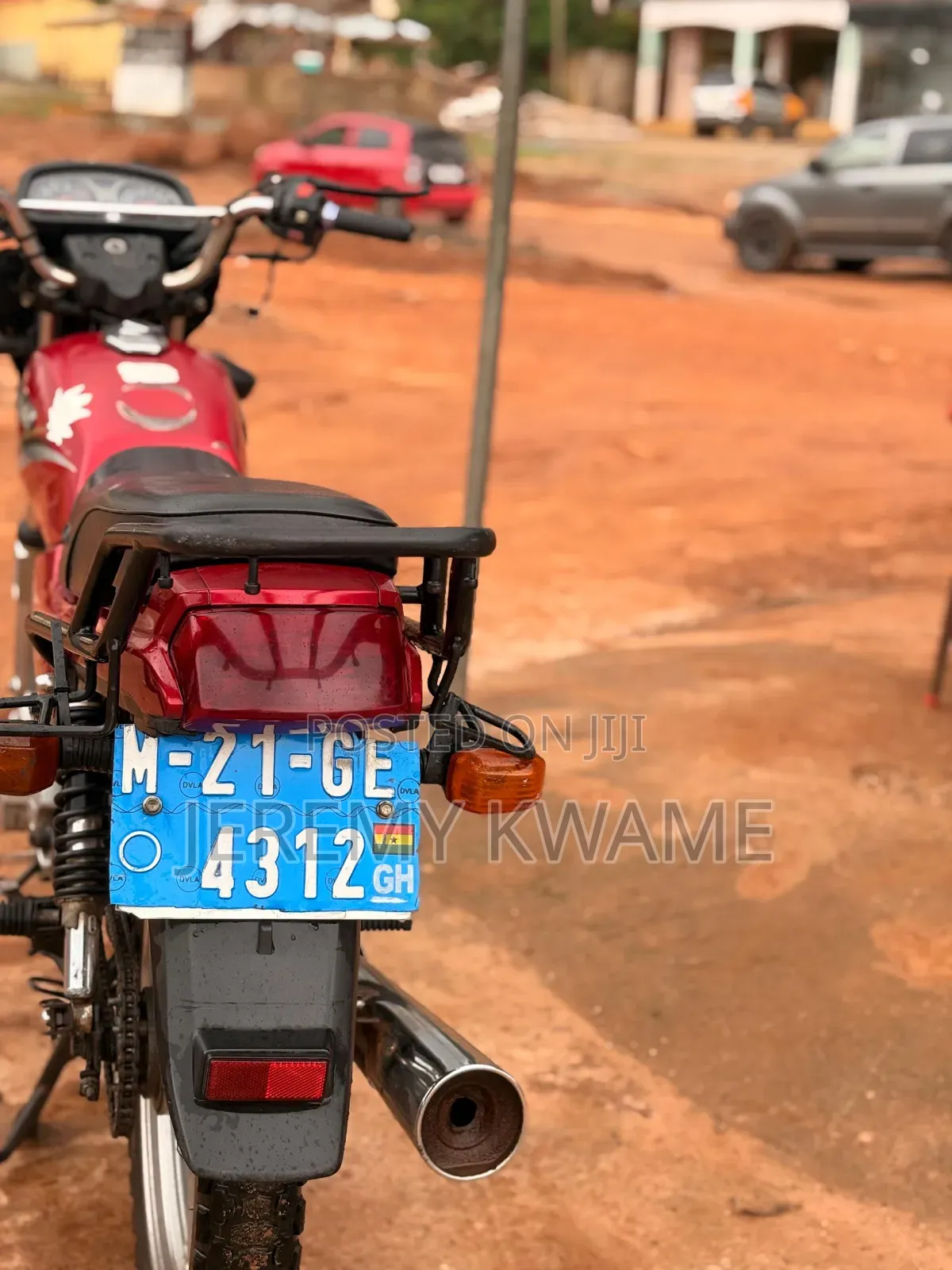 Haojue EG125/EG125OLD 2021 Red