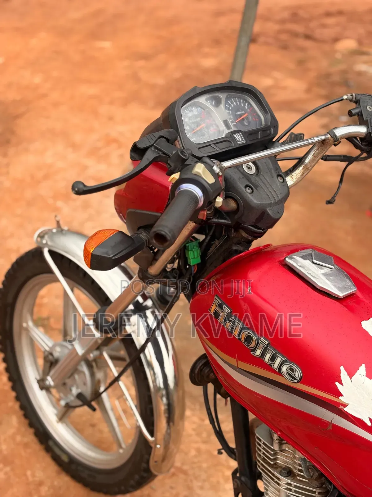 Haojue EG125/EG125OLD 2021 Red