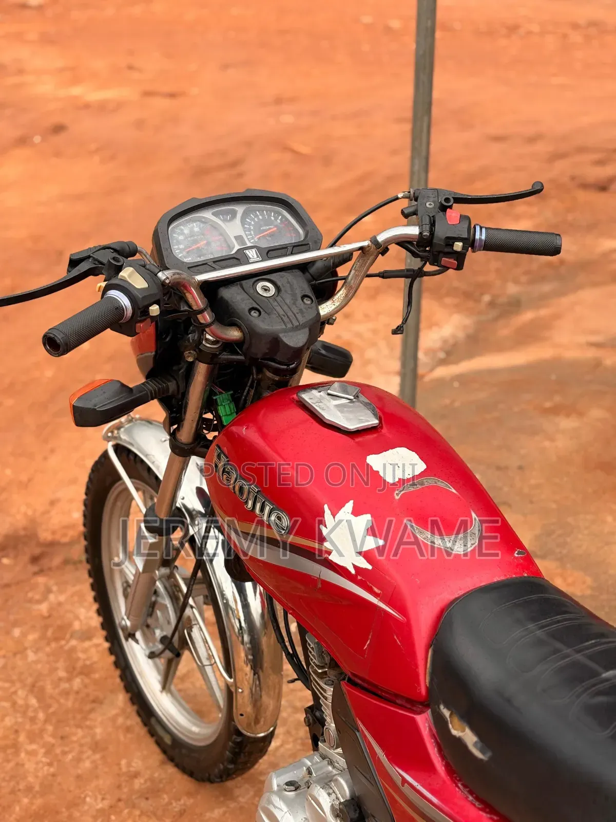 Haojue EG125/EG125OLD 2021 Red