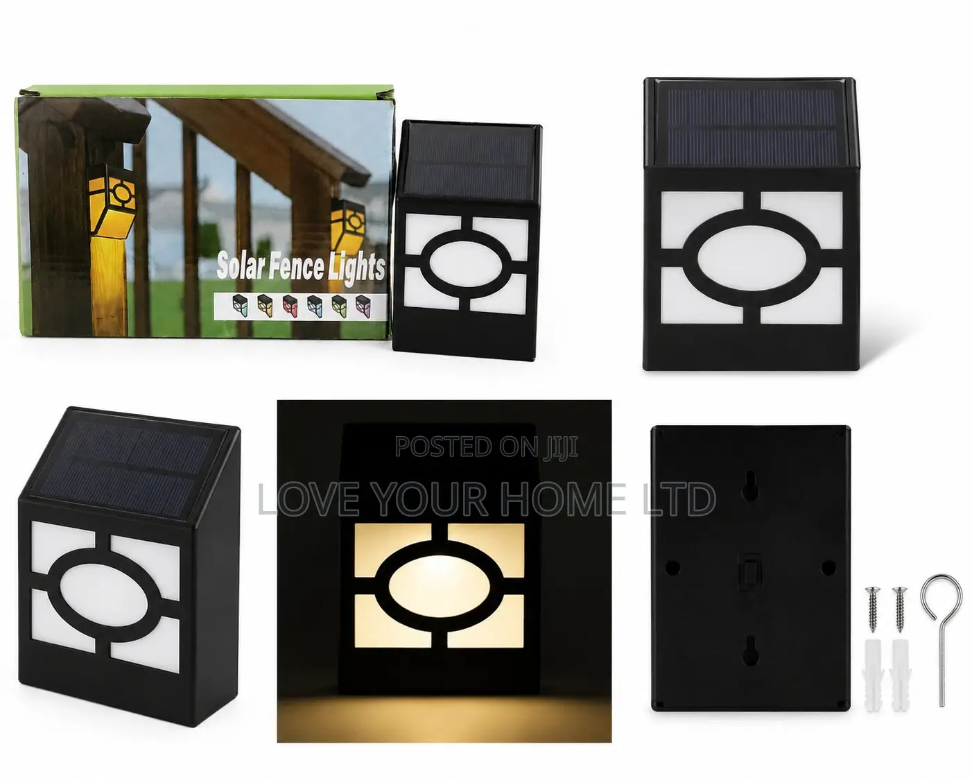 Solar LED Fence Light